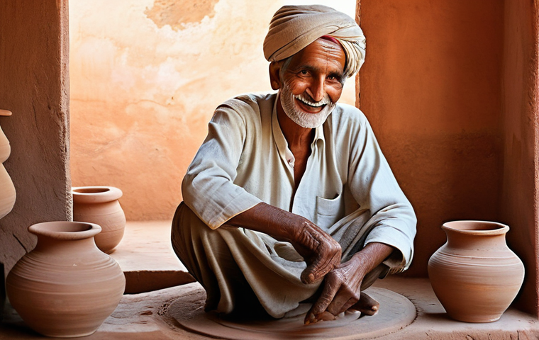 문화예술사로서 일하며 가장 뿌듯했던 순간 - Prompt 1: The Legacy of the Rajasthani Potter**